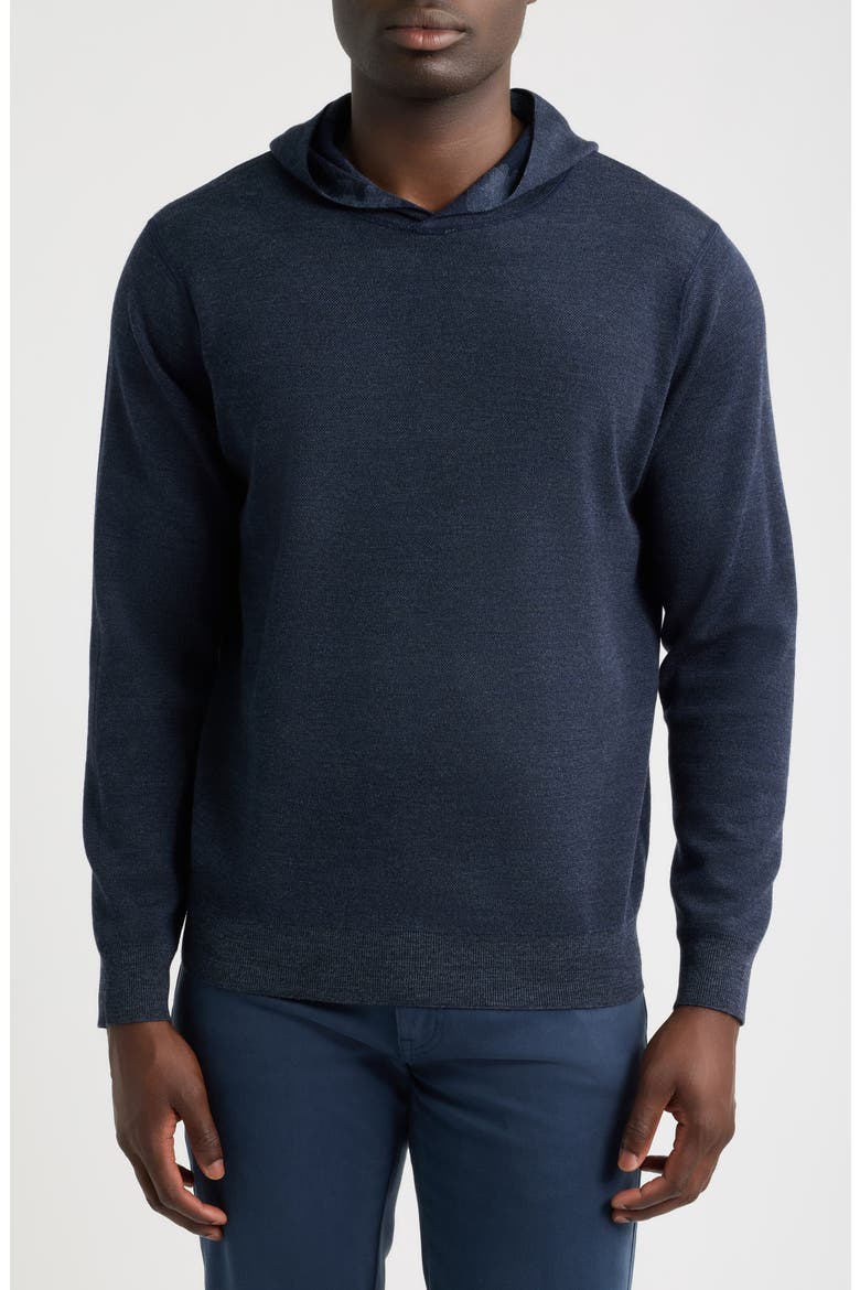 Reversible Merino Wool Hoodie, Alternate, color, MIDNIGHT NAVY