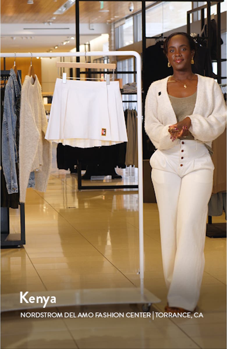 x Yoon Ahn Pleated Miniskirt, sales video thumbnail