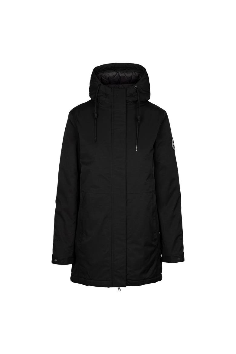 Wilma Dlx Waterproof Jacket, Main, color, Black