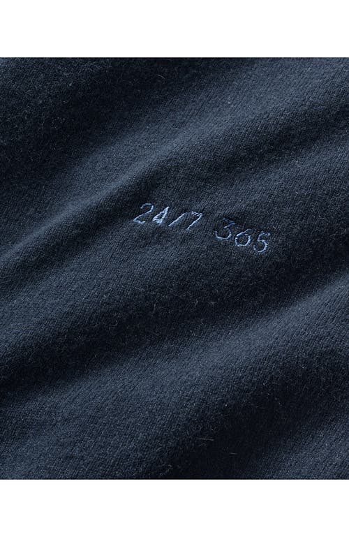 LANDS' END LANDS' END FINE GAUGE CASHMERE V-NECK SWEATER