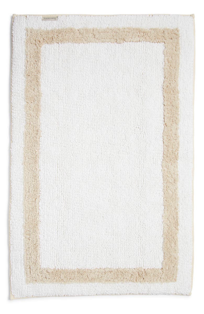 Nordstrom Reversible Tufted Bath Mat, Alternate, color, White Multi