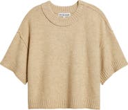 CITY BLUES Broome Crop Short Sleeve Sweater