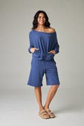 eavolu Baikal Eco-Luxe Fleece Bermuda Short - Cloud-Soft Comfort