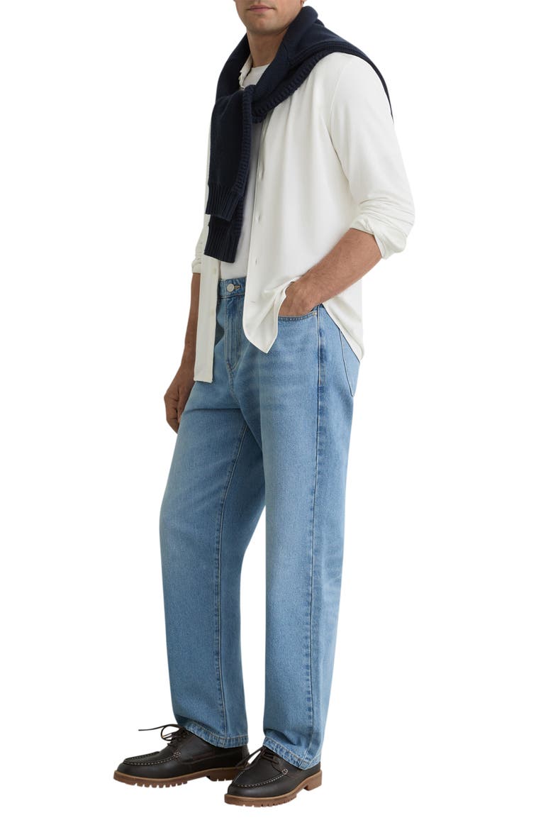 Davaro Button-Up Shirt, Alternate, color, WHITE