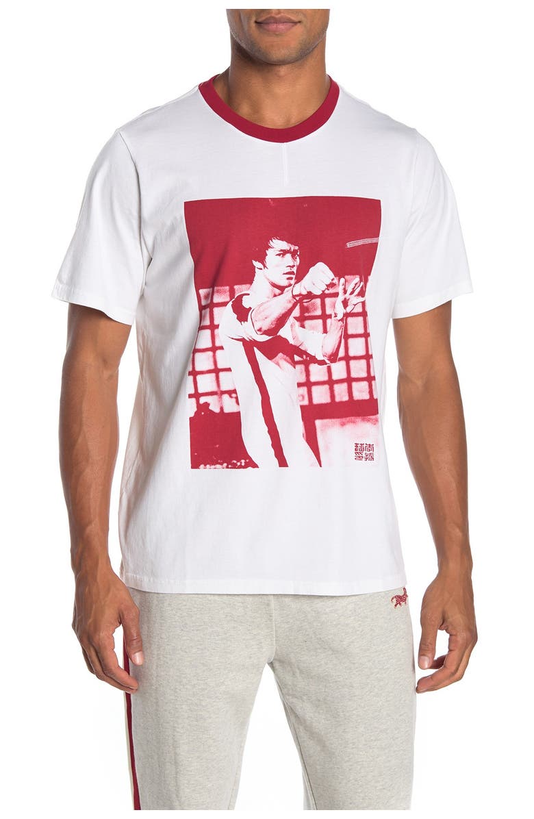 Ovadia Bruce Leet Short Sleeve Graphic T-shirt, Main, color, 