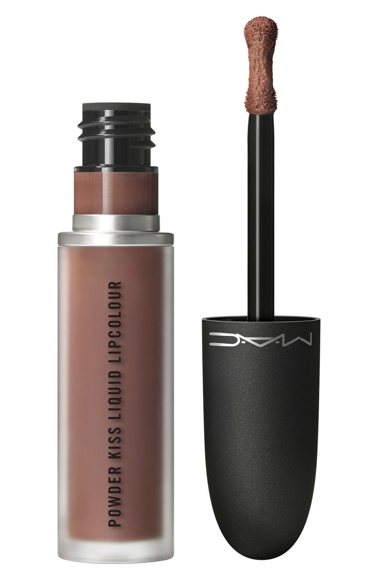 MAC Cosmetics Powder Kiss Liquid Lipcolour, Main, color, Buffiest
