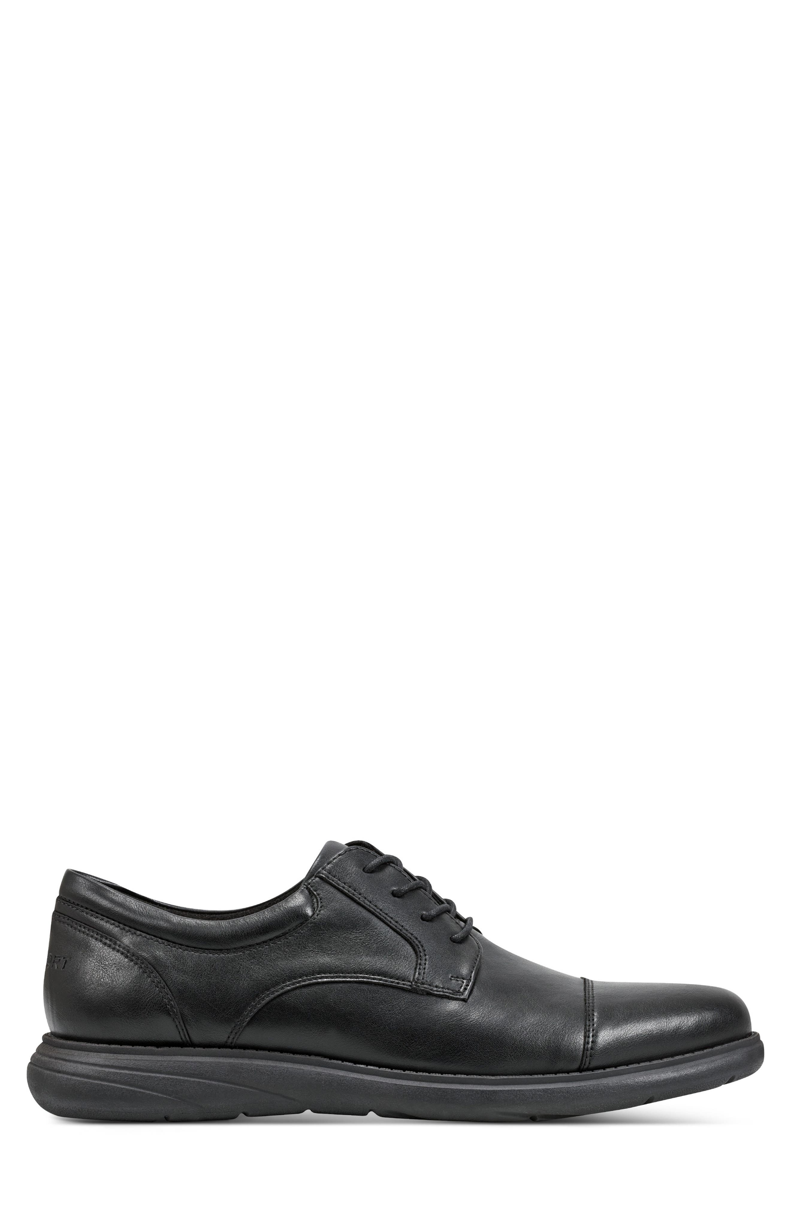 Rockport Declan Cap Toe Derby, Alternate, color, Black