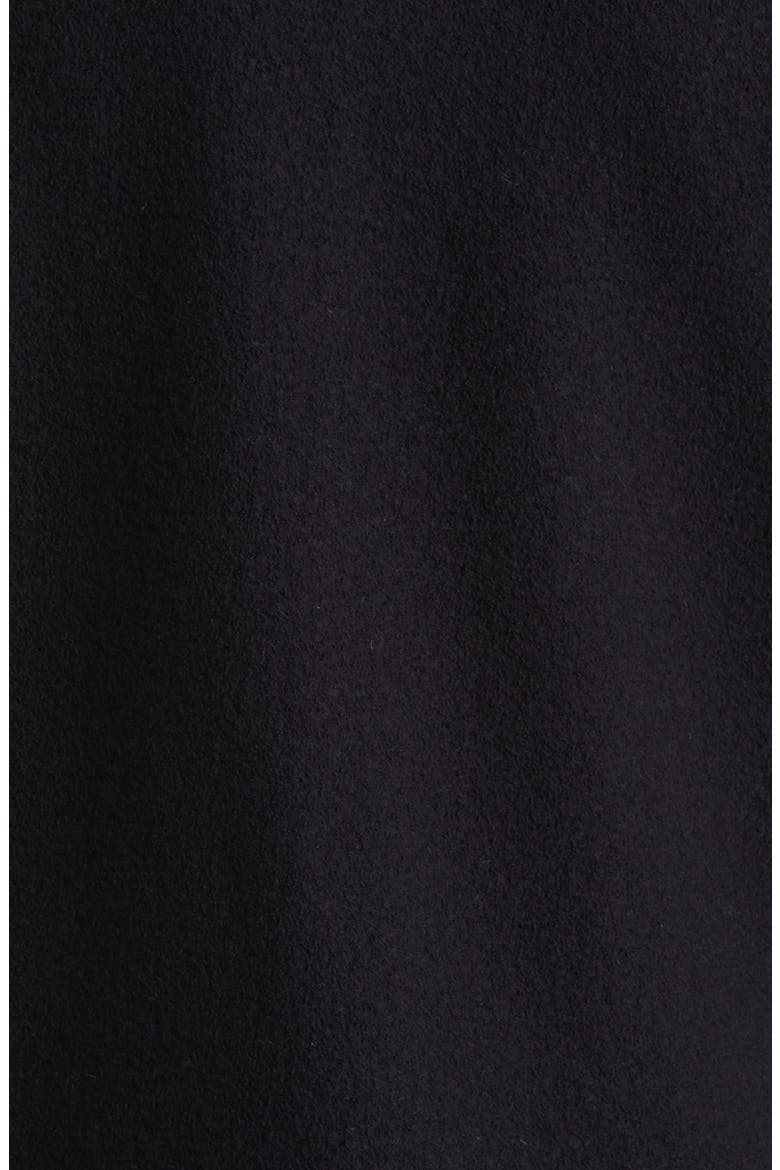 Warden Boiled Wool Overshirt, Alternate, color, BLACK