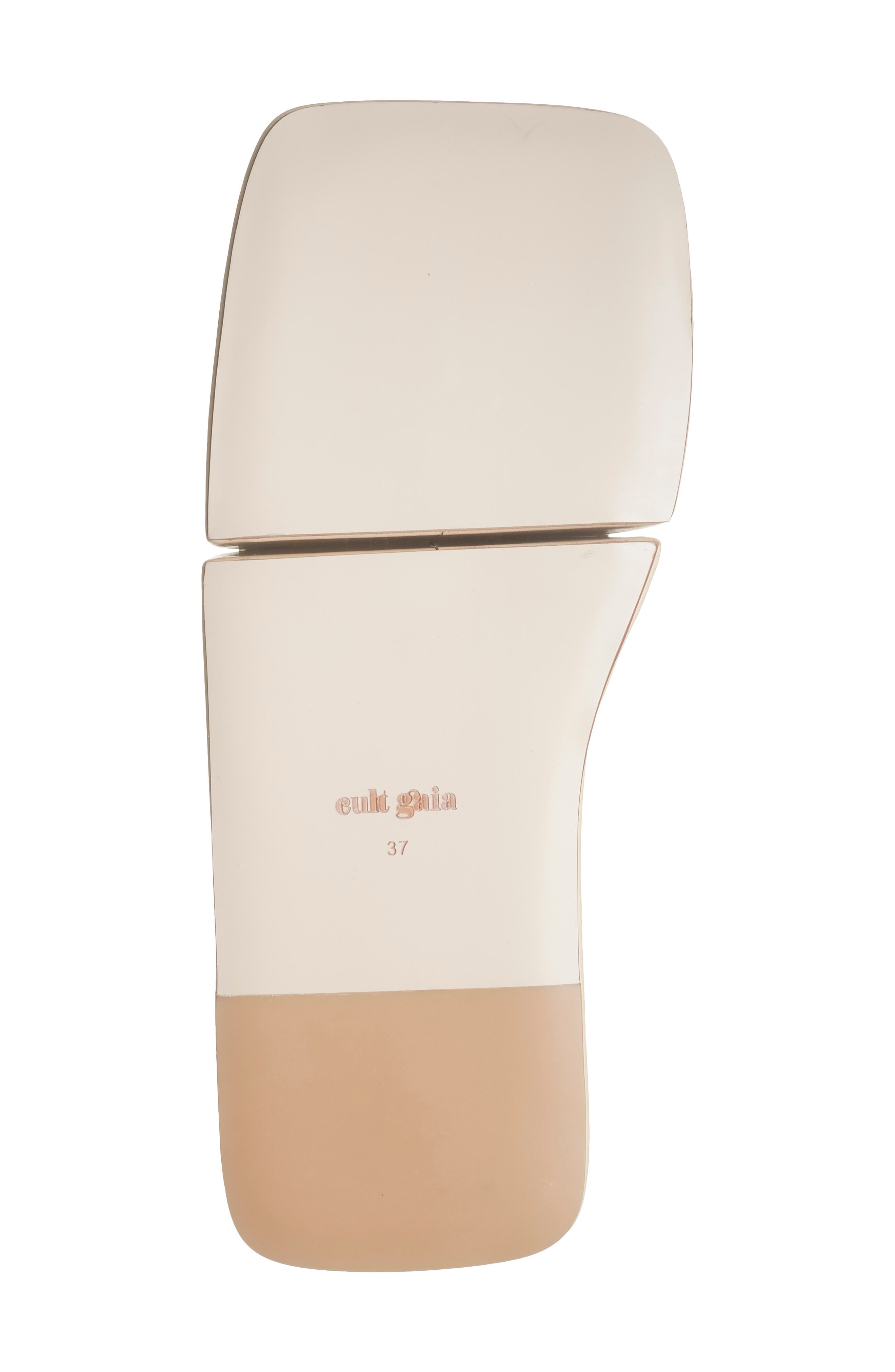 Cult Gaia Onyx Slingback Platform Sandal, Alternate, color, 