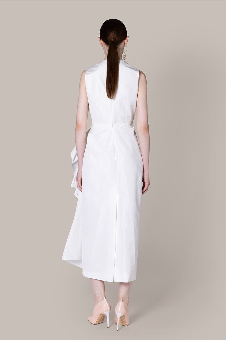 Esra Taffeta Bridal Dress, Alternate, color, Ivory