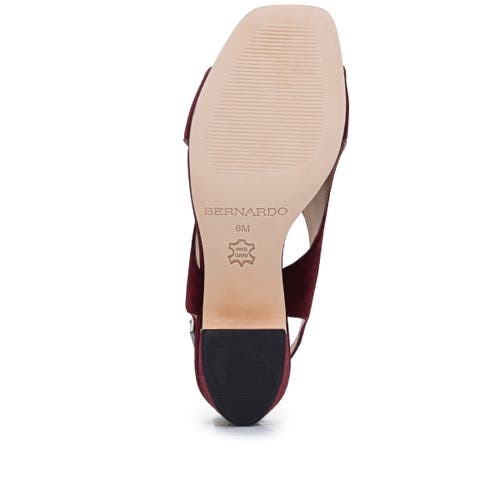 BERNARDO FOOTWEAR BERNARDO FOOTWEAR BEDFORD MID HEEL SANDAL