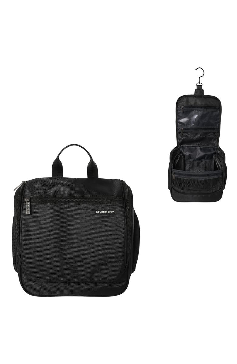 Members Only Expandable Travel Organizer Bag, Alternate, color, Black