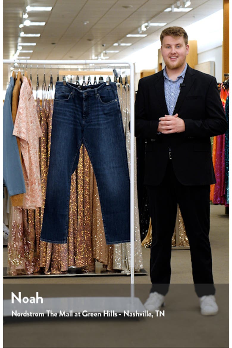 Zach Straight Leg Jeans (Nordstrom Exclusive) video