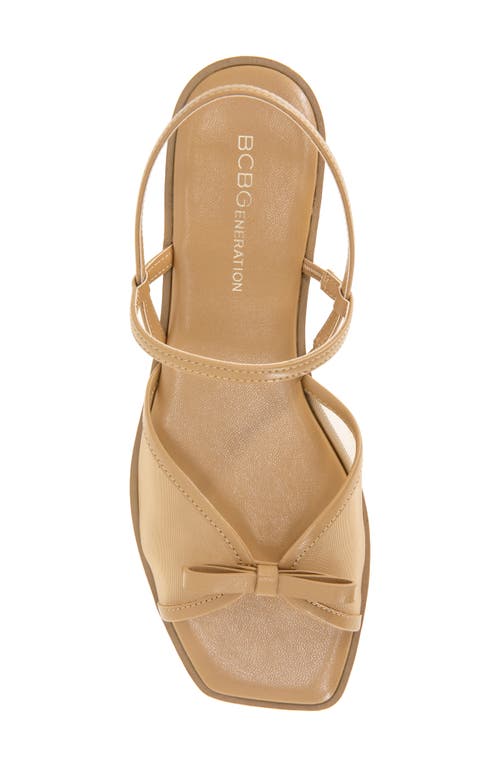 Bcbgeneration Lacey Slingback Sandal In Brown