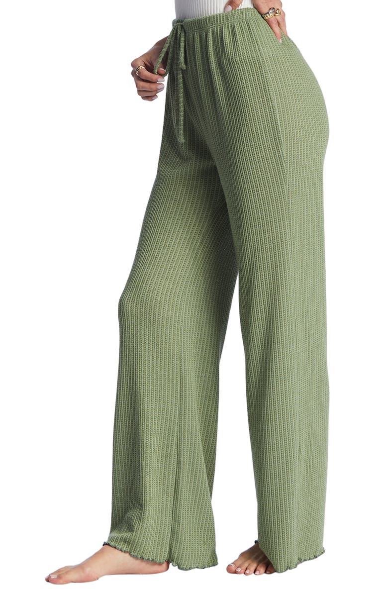 Billabong So Easy Rib Wide Leg Pants | Nordstromrack