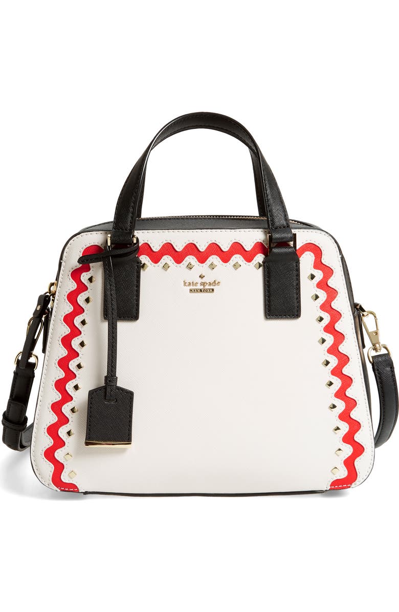 Kate Spade New York cameron street - little babe leather satchel, Main, color,