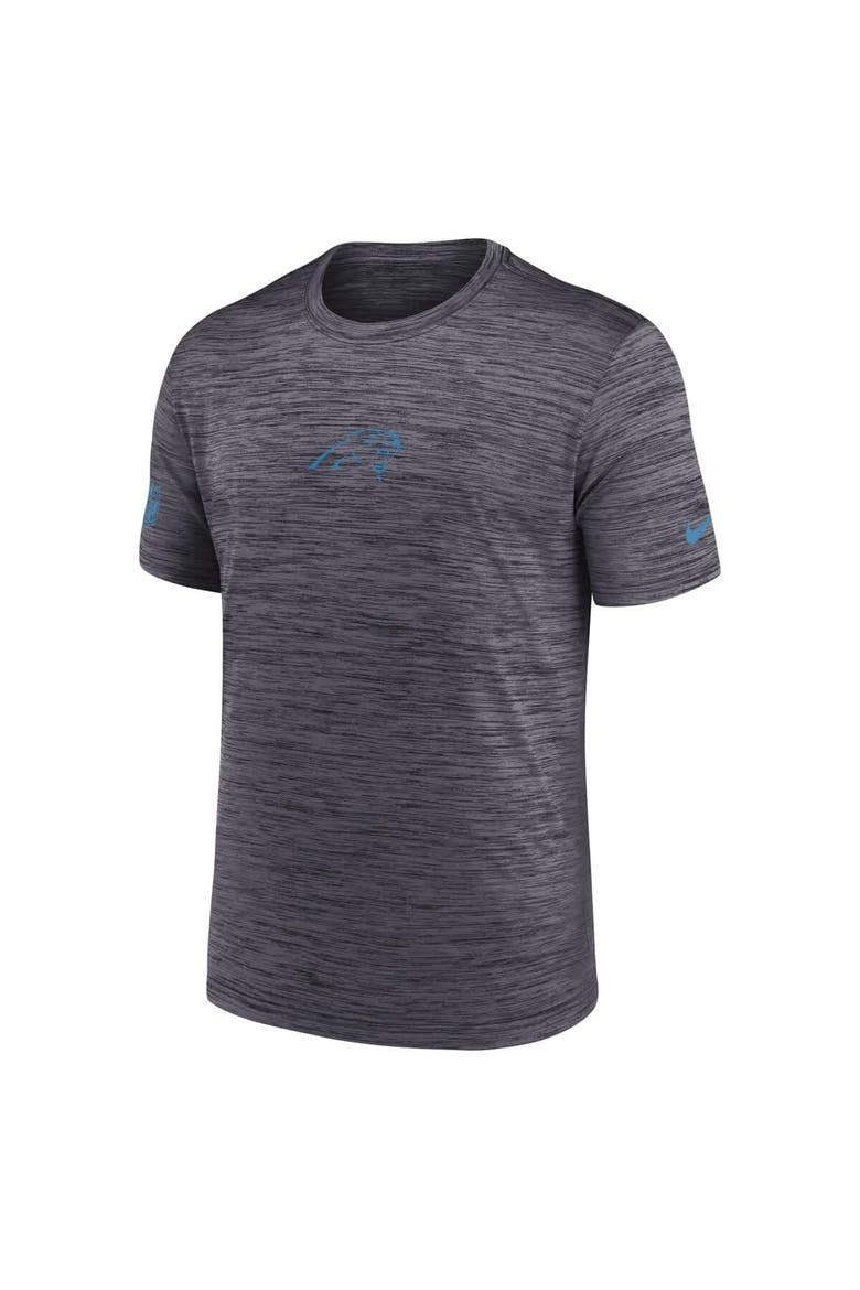 Men's Nike Black Carolina Panthers Sideline Velocity Performance T-Shirt, Alternate, color, Black