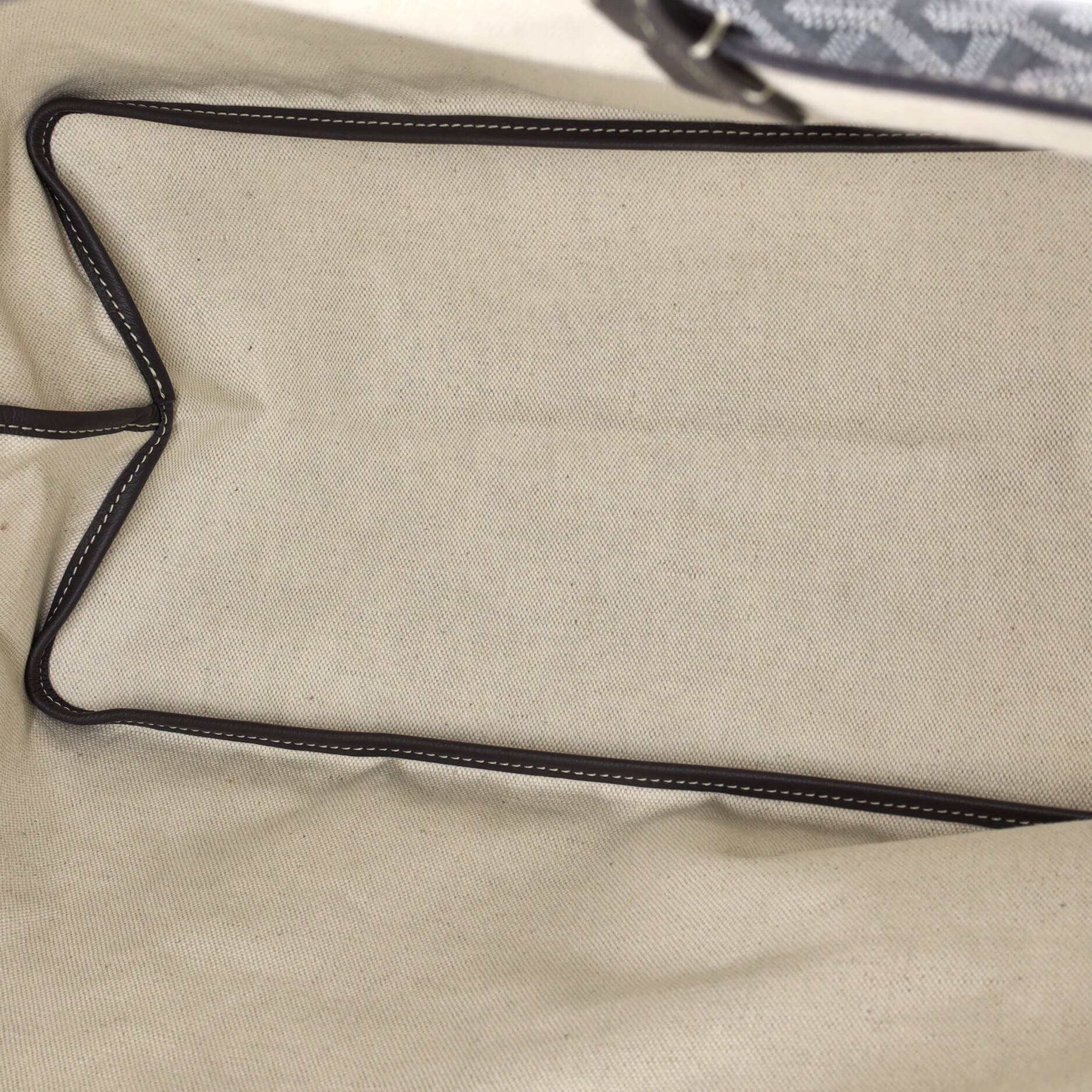 Pre-Owned Goyard Saint Louis Tote Coated Canvas GM, Alternate, color, Gray