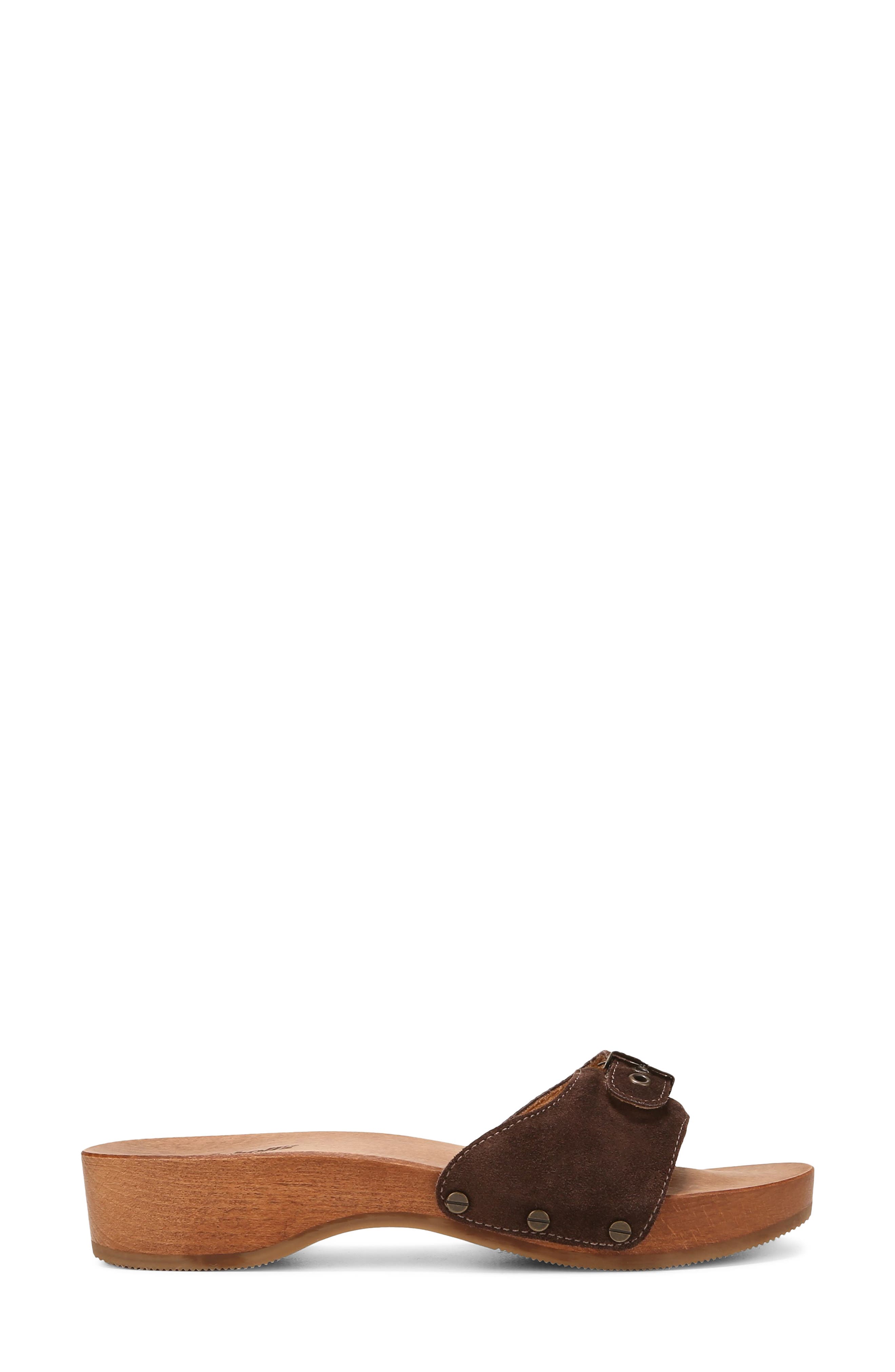 Original Collection Platform Slide Sandal, Alternate, color, DARK UMBER