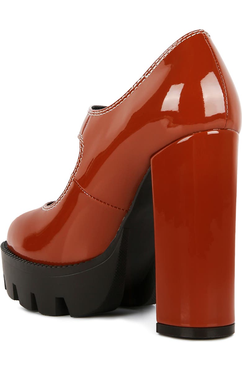 LONDON RAG Millenial Bug Mary Jane Platform Pump, Alternate, color, Tan