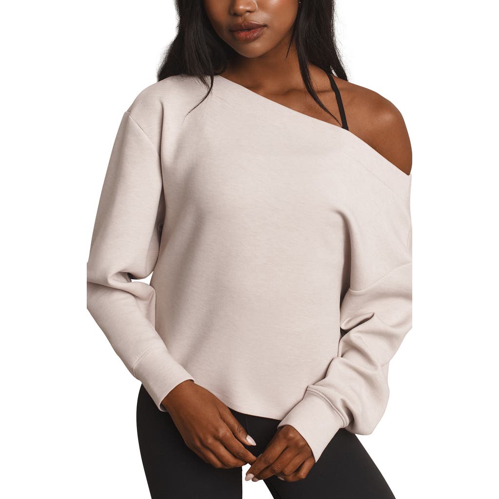 Rhone Dreamglow Bateau Sweatshirt In Sand