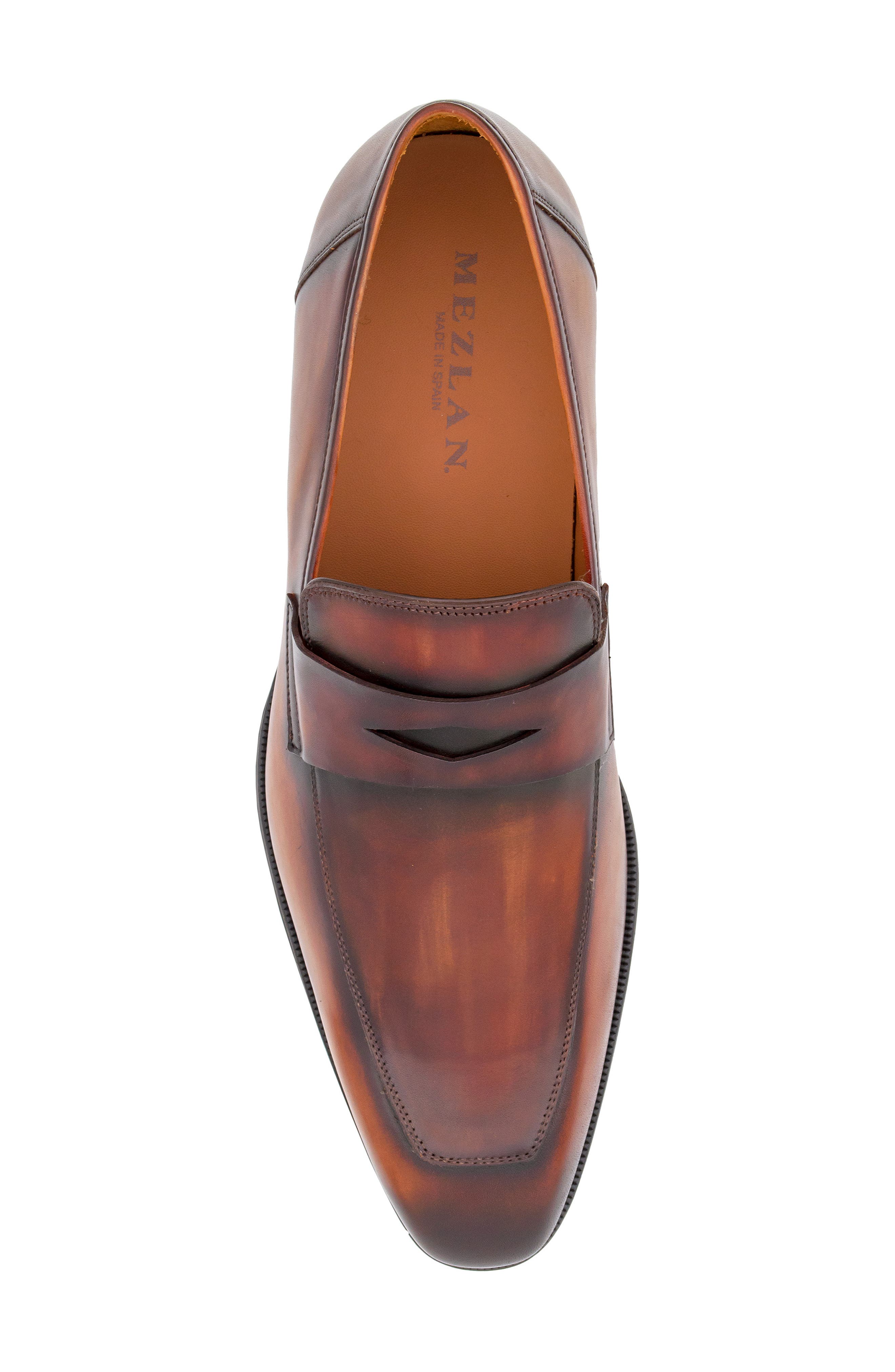 Avenue Penny Loafer, Alternate, color, COGNACRUST
