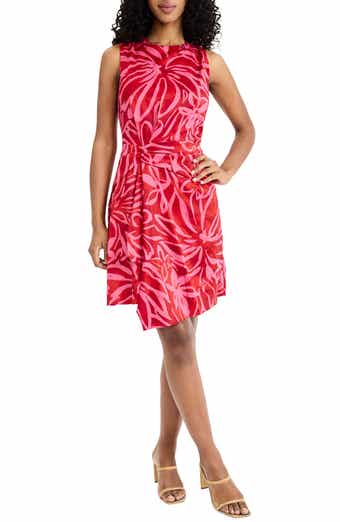 Sleeveless Asymmetric Minidress