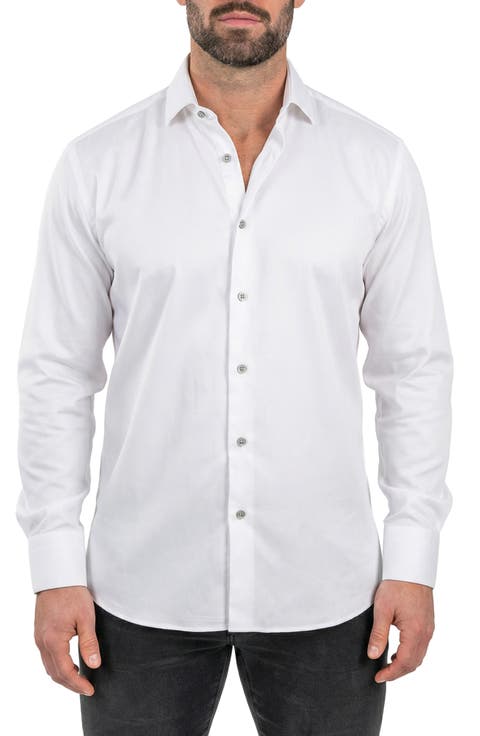 Fibonacci Contemporary Fit Button-Up Shirt