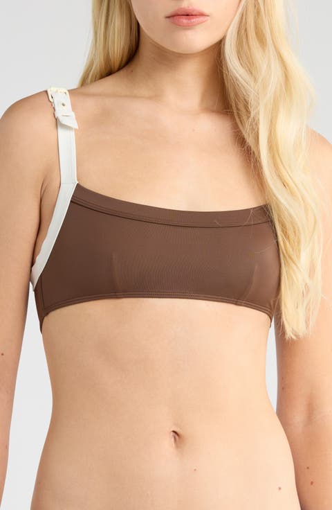 Belt Buckle Bikini Top