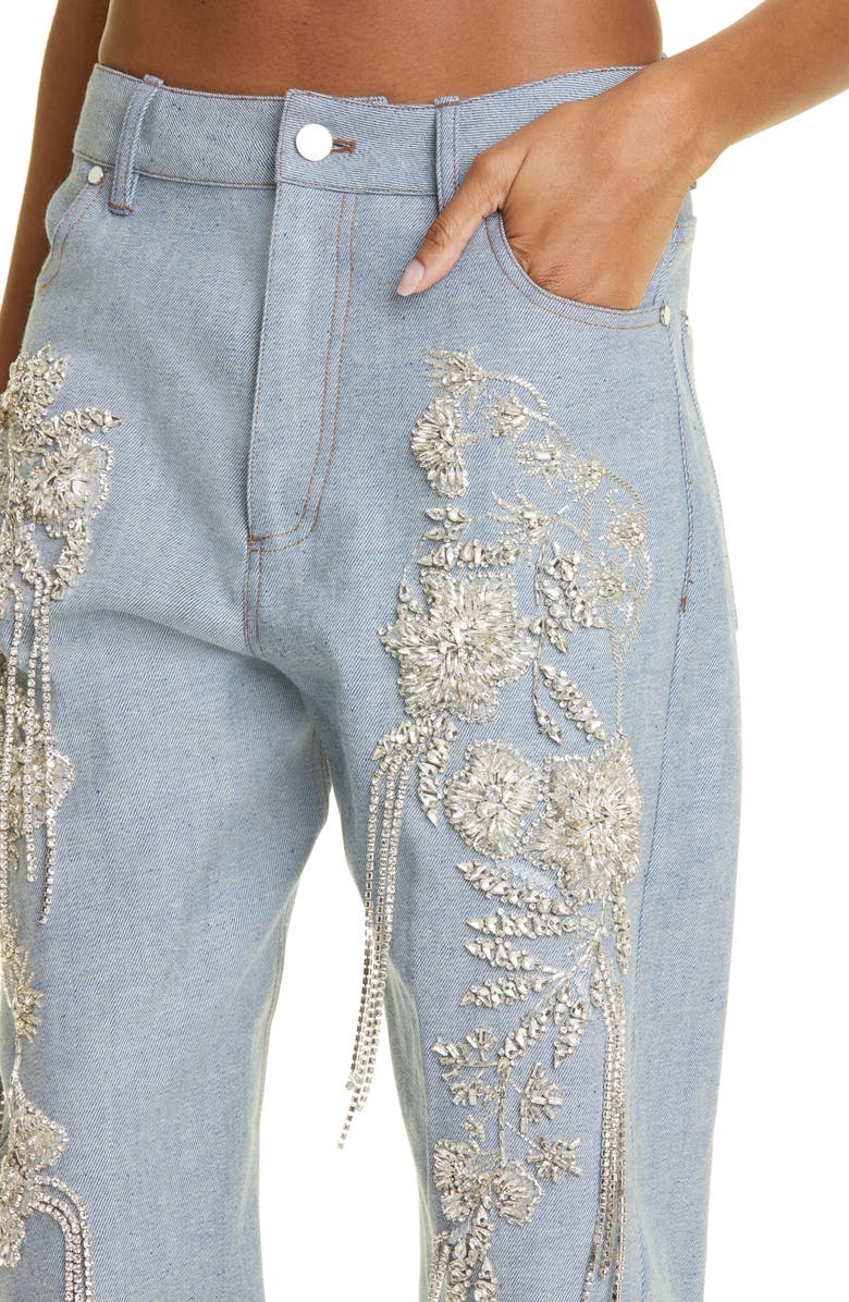 Et Ochs The Easton Crystal Embellished Jeans, Alternate, color,