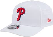 New Era Men's New Era White Philadelphia Phillies COOLERA 9SEVENTY Adjustable Hat