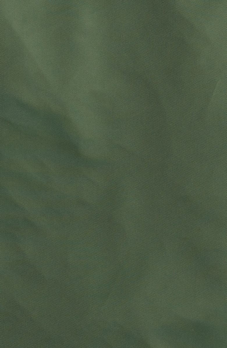 Schott NYC MA-1 Satin Flight Jacket, Alternate, color, Sage