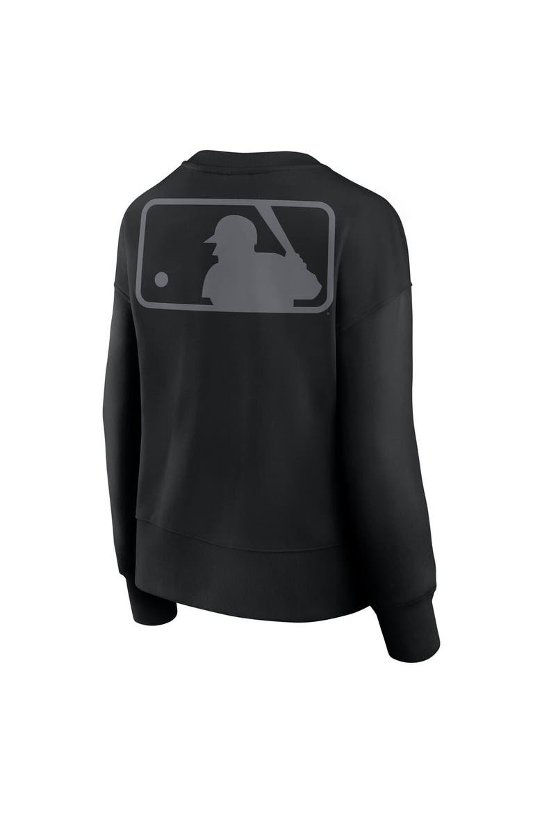 Women's Fanatics Black MLB Elements Flow Pullover Sweatshirt, Alternate, color, Black