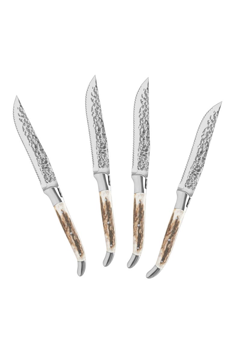 Laguiole Steak Knife - Set of 4, Alternate, color, HORN