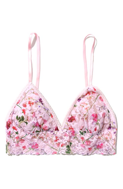 Hanky Panky Padded Lace Bralette In Multi