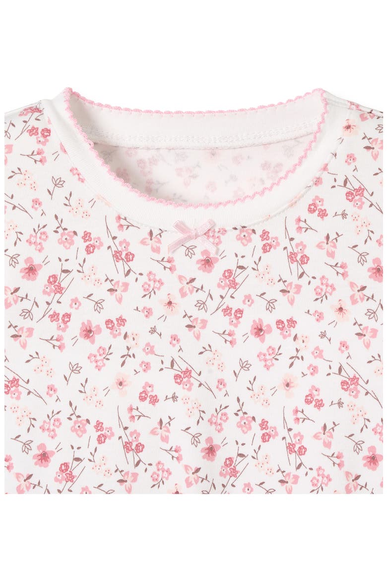 Dorset Floral Fitted Pajamas, Alternate, color, PINK
