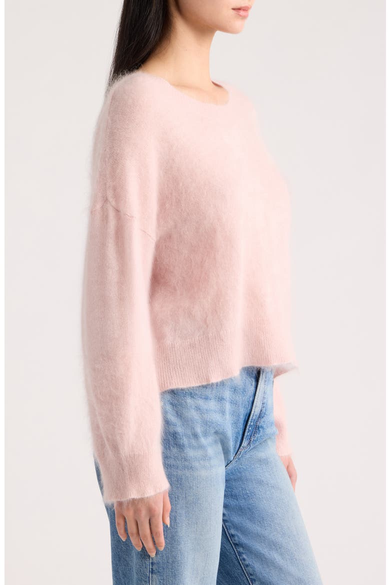 Bellaman Cashmere Pullover, Alternate, color, PINK SALT