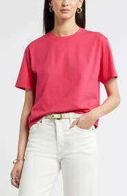 Nordstrom Relaxed Fit Pima Cotton Crewneck T-Shirt