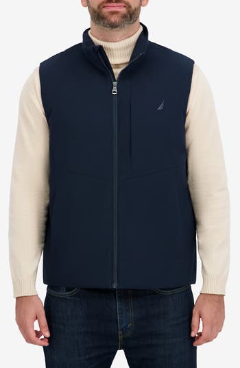 Nautica Transitional Packable Vest In Blue