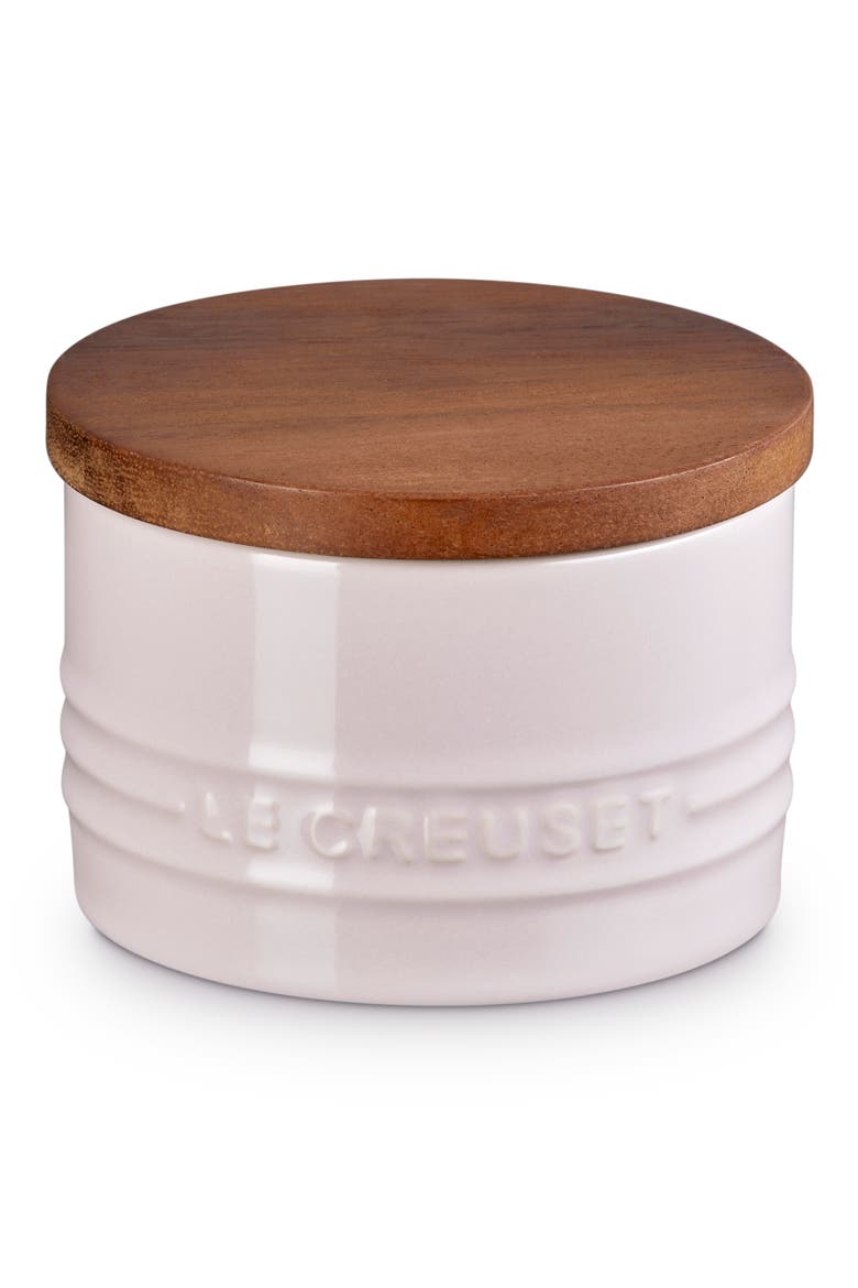 Signature Stoneware 7-Ounce Storage Canister, Main, color, SHALLOT