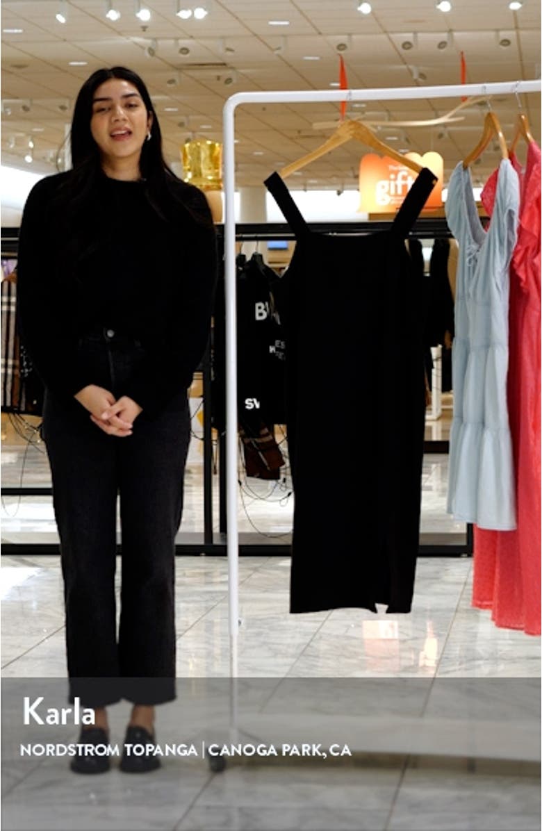 Square Neck Midi Dress, sales video thumbnail