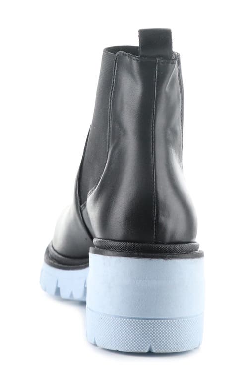Bos. & Co. Bianc Lug Sole Chelsea Boot In Black