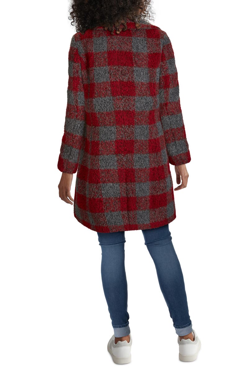 Cole Haan Check Coat, Alternate, color,