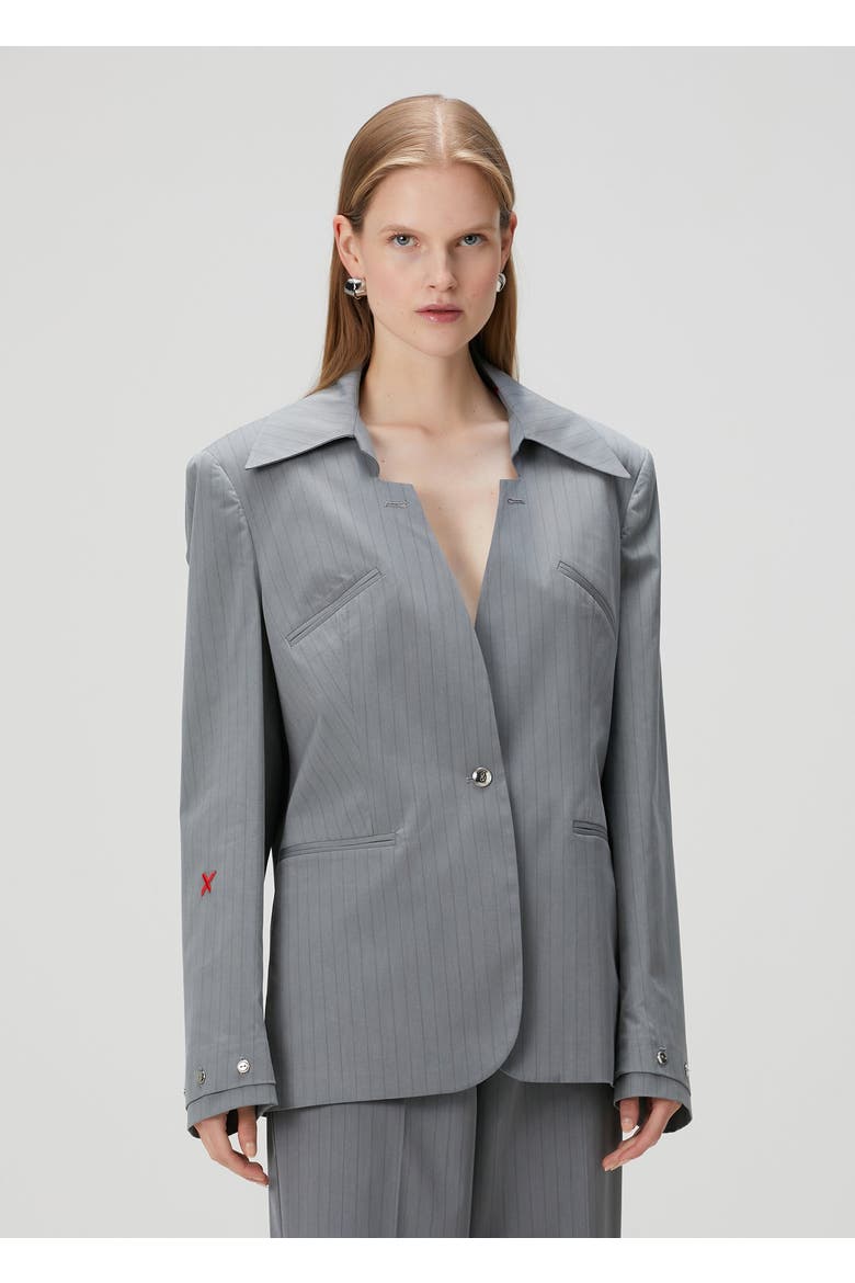 Cotton Woven Jacket, Alternate, color, grey