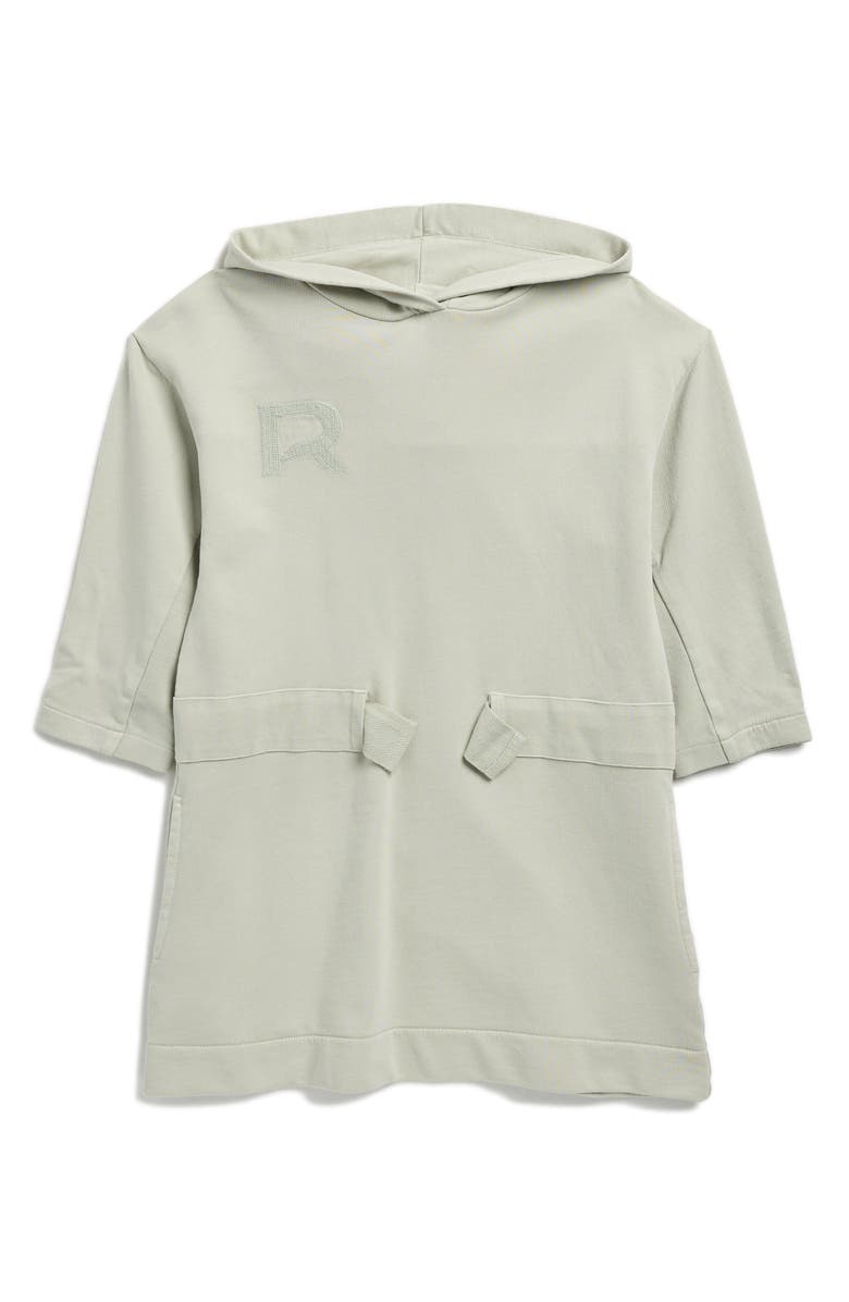 Reiss Kids' Jade Hoodie Dress, Main, color, Sage