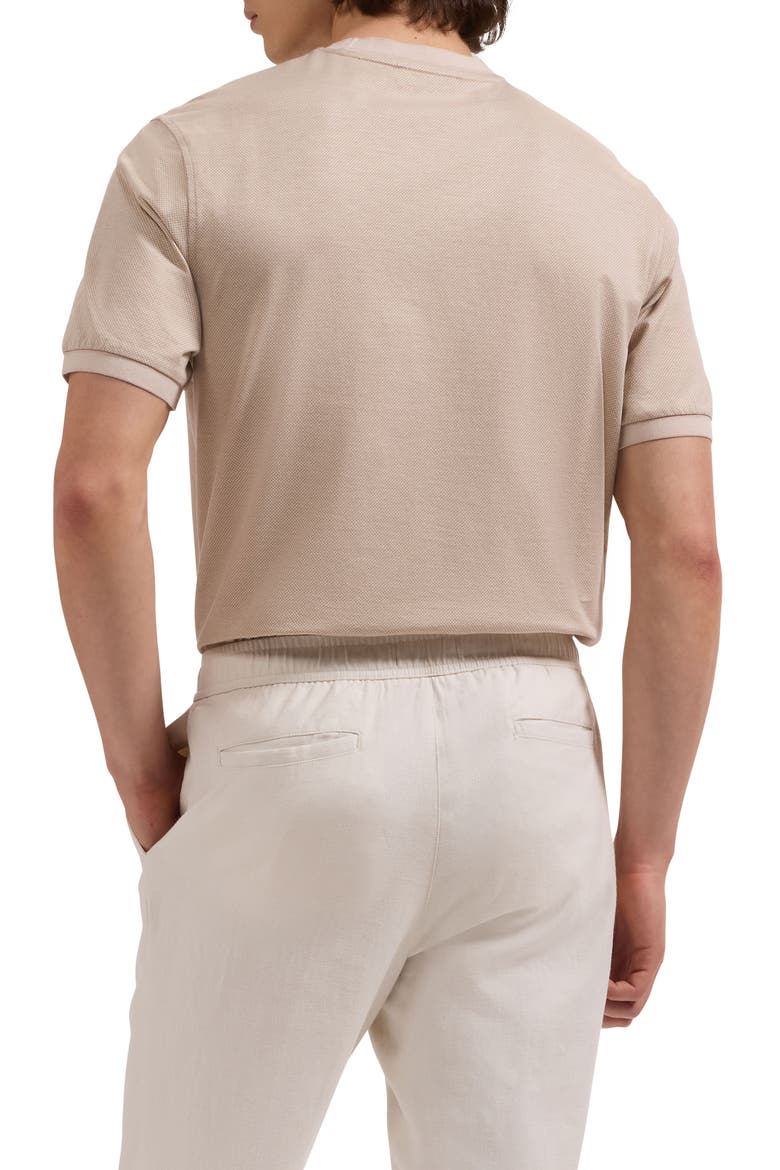 Crewneck Pima Cotton T-Shirt, Alternate, color, DESERT