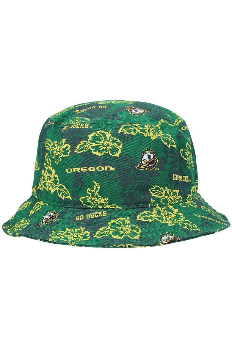 Reyn Spooner Men's Reyn Spooner Green Oregon Ducks Floral Bucket Hat ...