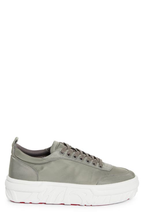Christian Louboutin Choukario Platform Sneaker In Smoke Grey
