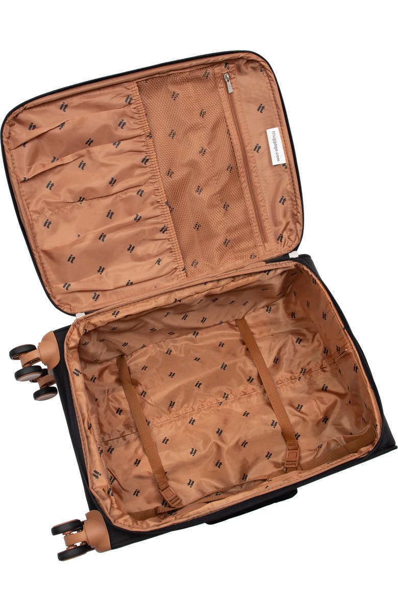 IT LUGGAGE Fusional 15-Inch Carry-On Suitcase, Alternate, color, Black