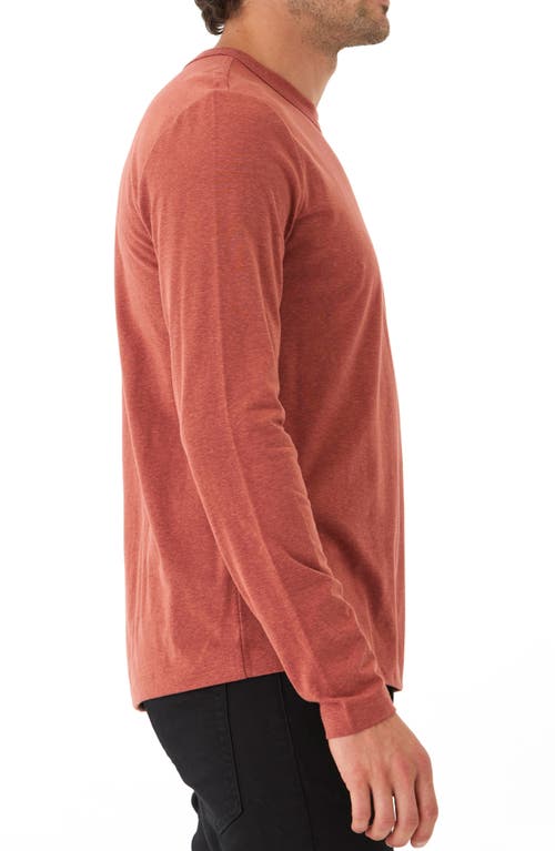 Threads 4 Thought Tucker Long Sleeve T-shirt In Auburn